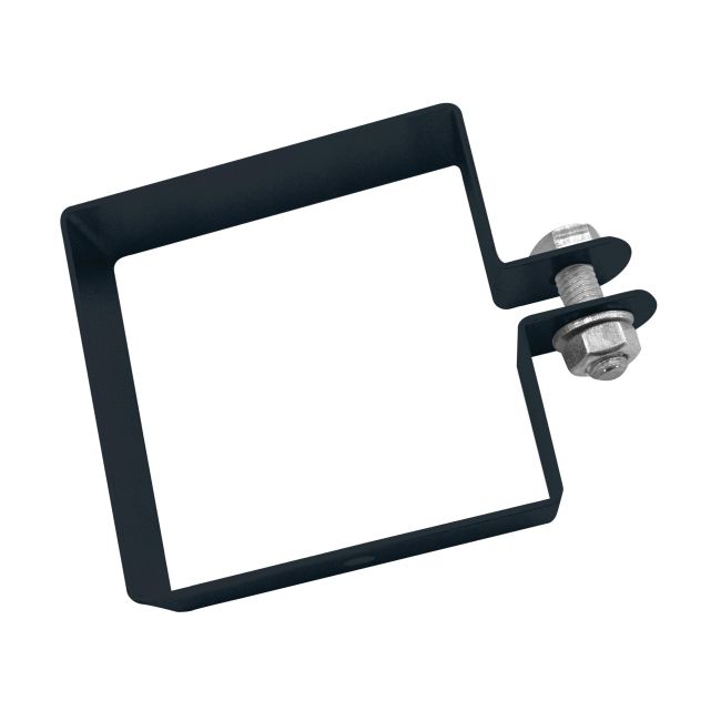 Polargos klemme til stolpe 70 x 70 mm, galvaniseret, antracit