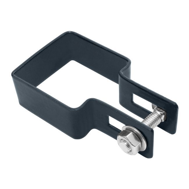 Polargos startbeslag til stolpe 50 x 50 mm, galvaniseret, antracit