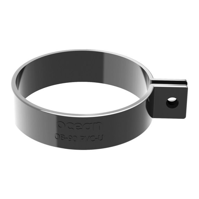 Ocean 63 mm grafitfarvet klemme til tagrende