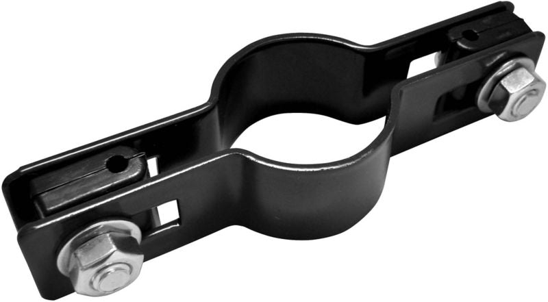 Polargos rund galvaniseret mellemklamme + RAL7016