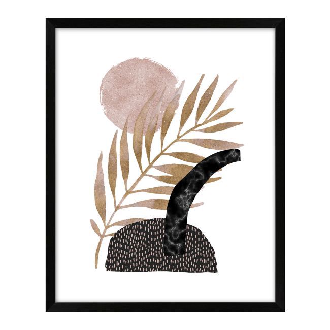 Billede Blad med pletter 40 x 50 cm