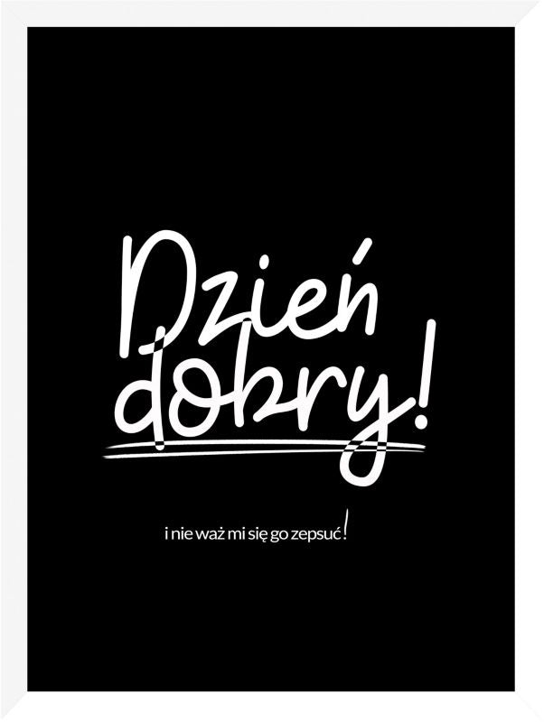 Modernpik billede Godmorgen 30 x 40 cm