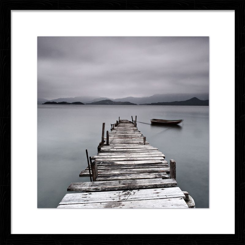 Billede Molo 30 x 30 cm med sort ramme