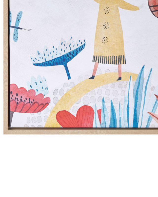 Bibbiena rektangulært lærredsbillede 63 x 99 cm børnefarvet 1 stk.