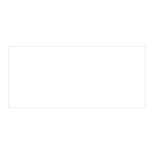 Folmag kantliste med termoplastisk lim 20 m hvid højglans