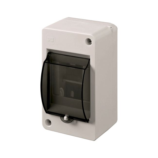 Overflademonteret Elektro-Plast Elegant kapsling med glas, 4-moduls IP30