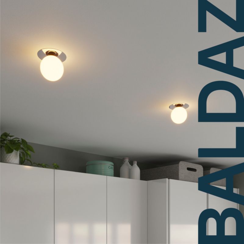 GoodHome Baldaz indbygningsspot 1 x G9 krom