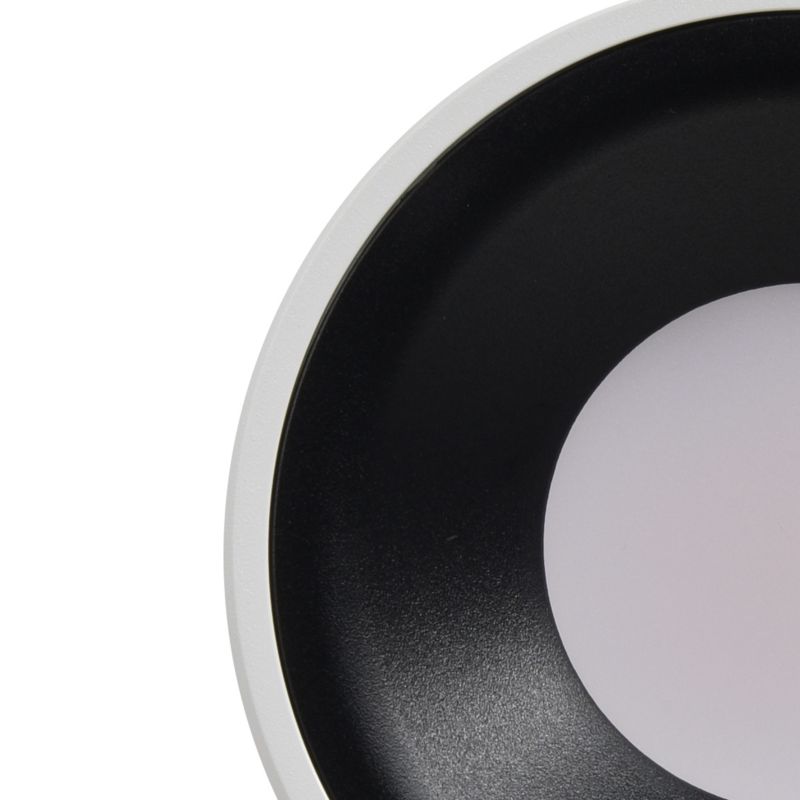 GoodHome Deko Wundt LED-indbygningsspot 345 lm 3000 K mat-sort