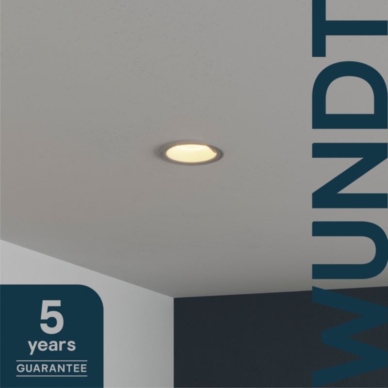 GoodHome Deko Wundt LED-spot 345 lm 3000 K grå