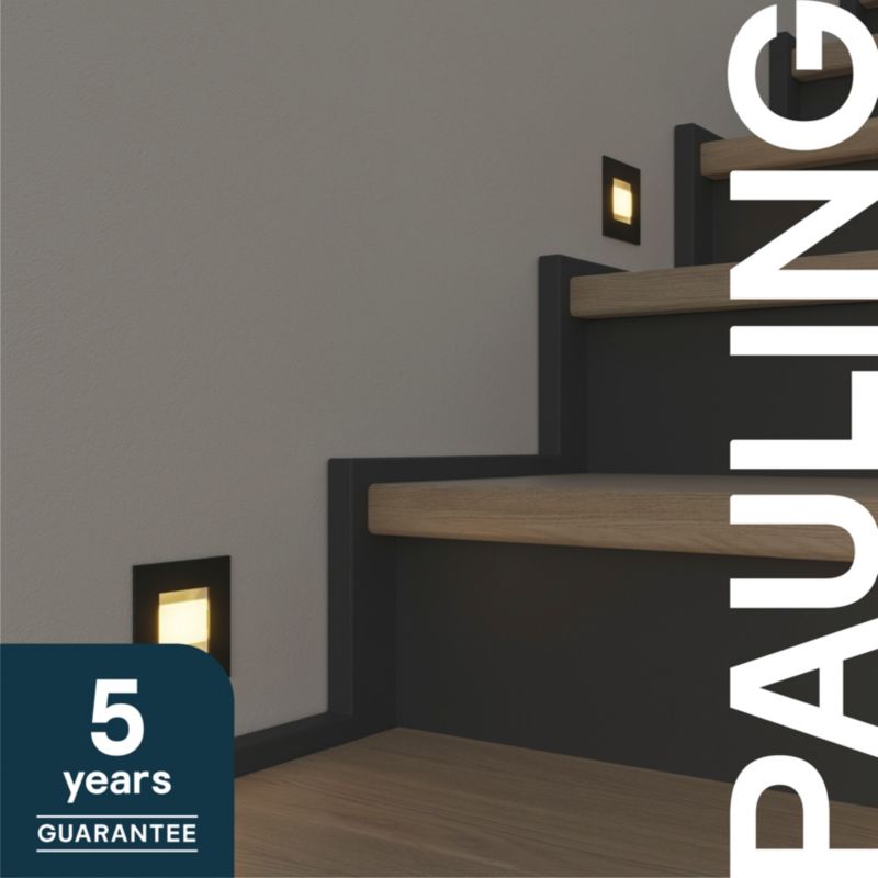 GoodHome Pauling indbygningsspot 230 lm 3000 K mat-sort