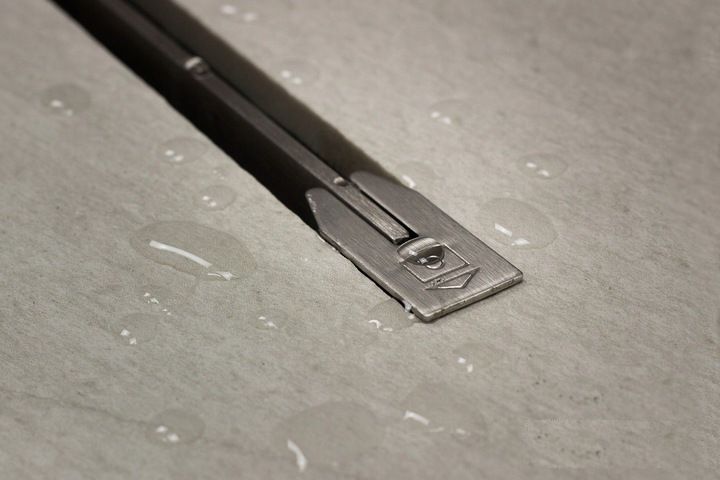 Pestan Confluo Slim Line 55 cm krom lineært bruseafløb, 1 stk.