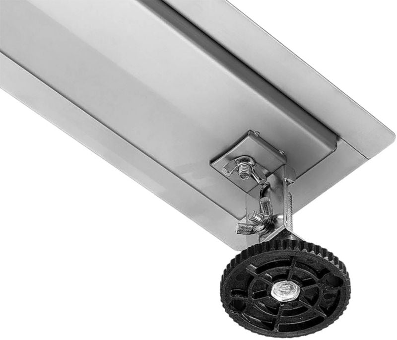 Fala Glass hvid lineært afløb 700 mm