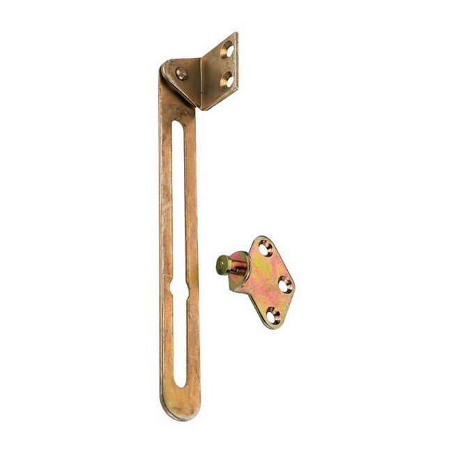 Stål gulgalvaniseret vinduesbegrænser til kipvindue