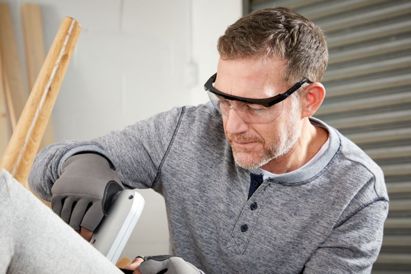 Gennemsigtige beskyttelsesbriller