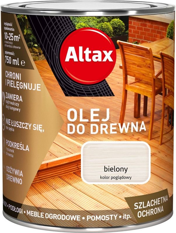 Altax blegningsolie til træ 0,75 l