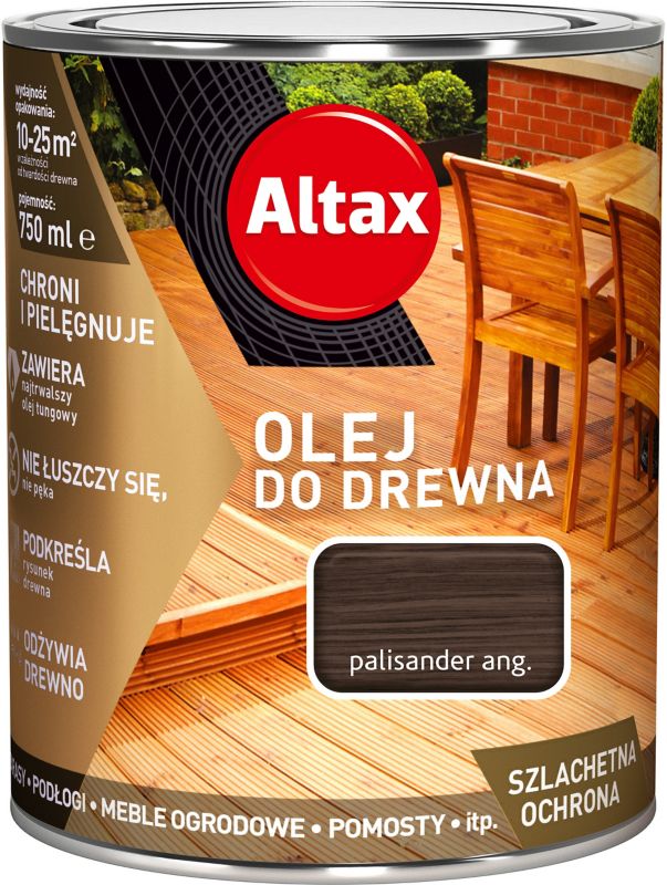 Altax palisander træolie 0,75 l