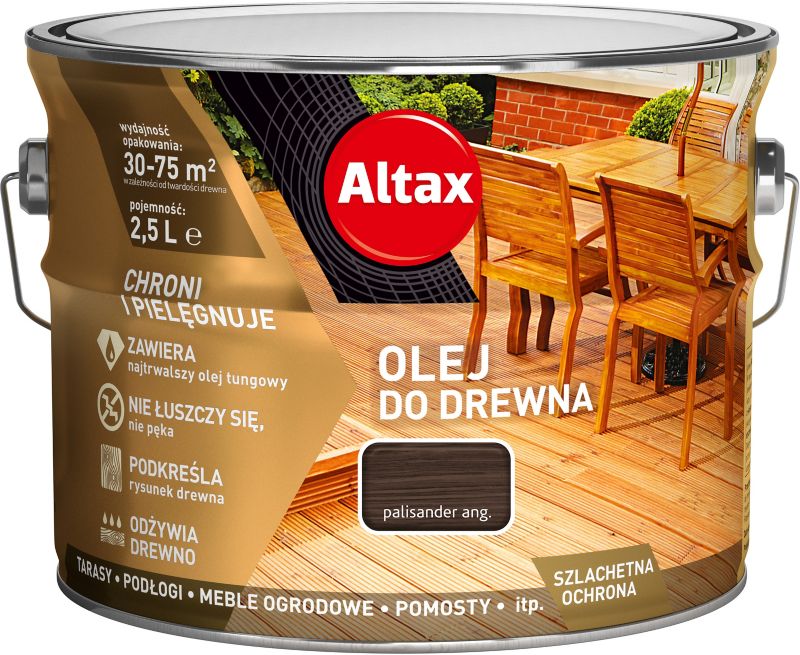 Altax palisander træolie 2,5 l