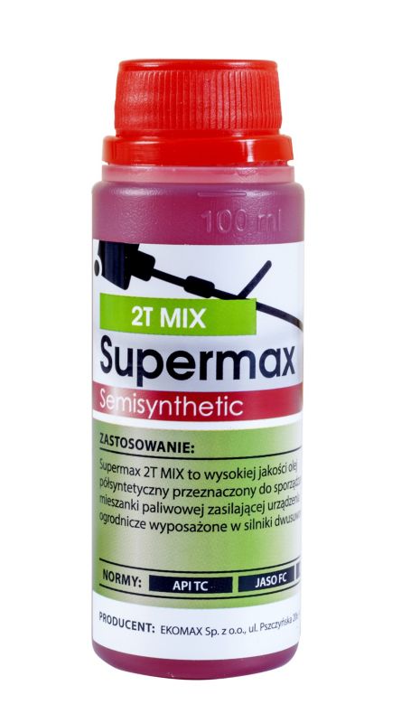 Supermax 2T mix olie til totaktsmotorer 0,1 l
