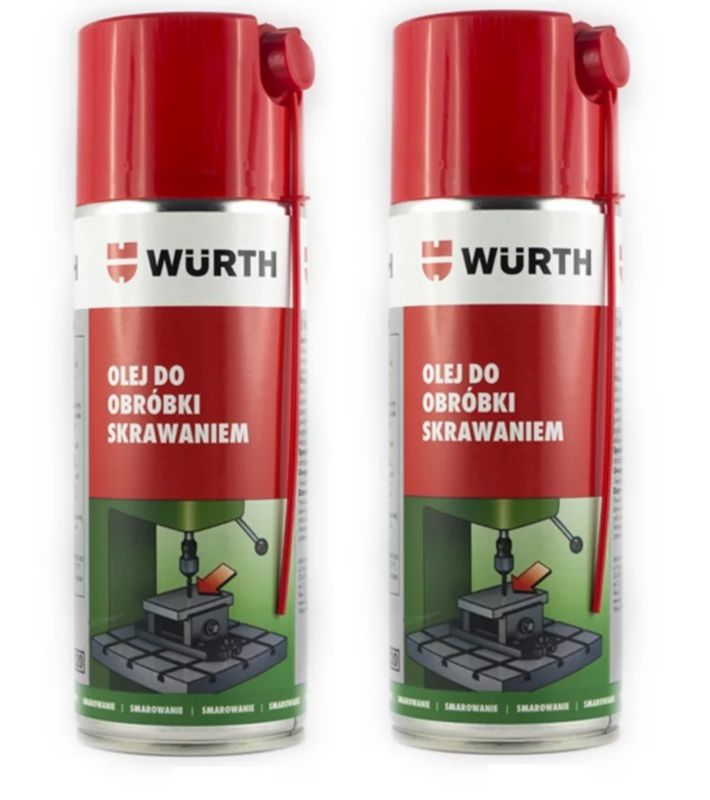 WURTH CUT-COOL bore-, gevindskærings- og bearbejdningsolie sæt 2 stk.