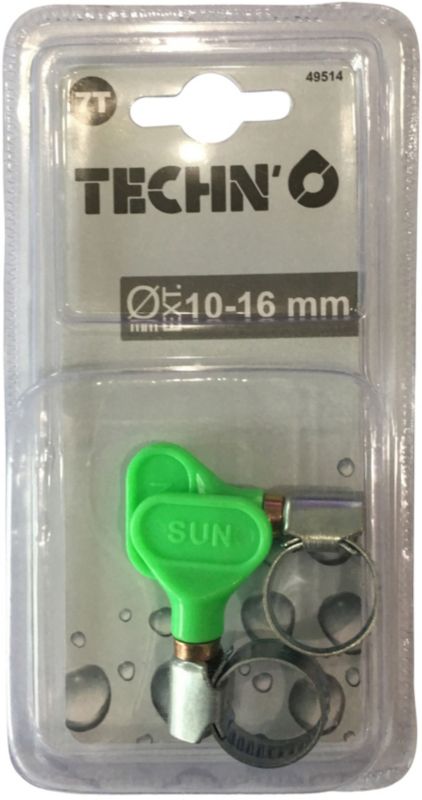 Klemmet bånd til slange fi 10-16 mm 9 mm