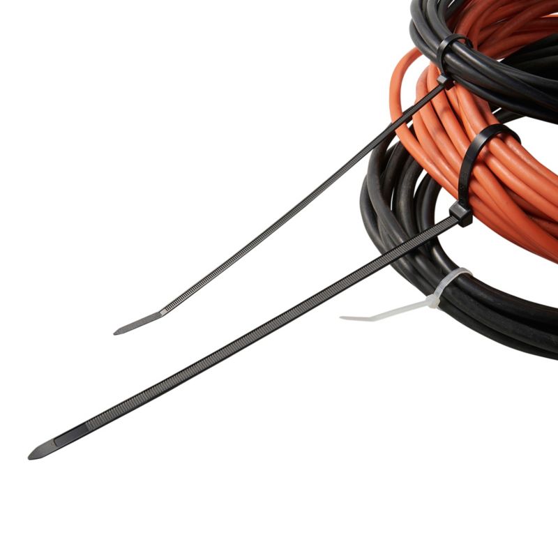 Kabelbindere Diall 2,5-7,5 mm farvemix 500 stk.