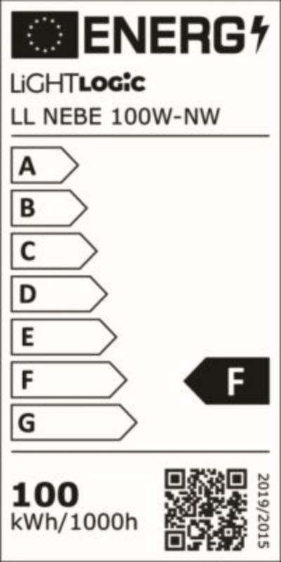 LightLogic LED-armatur high bay LL NEBE 100W-NW 30595 downlight IP65 100W pendelarmatur 1 stk.
