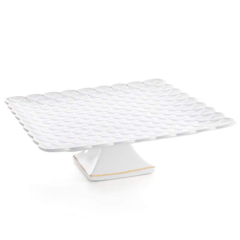 Opsats Belia 32x32x10 cm Creme Guld