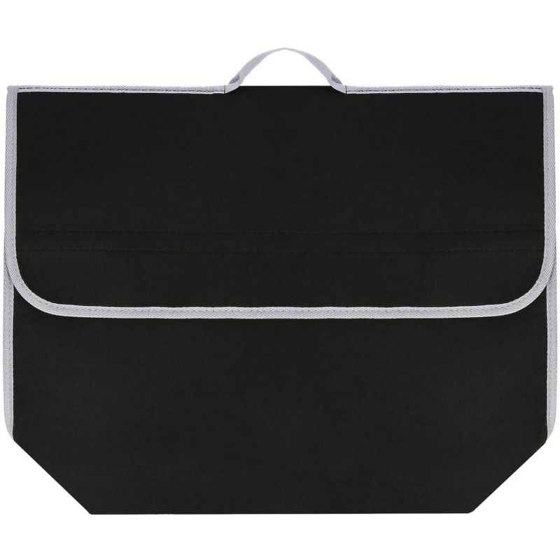 Springos filcbagageorganizer til bil, sort-grå, 1 stk.