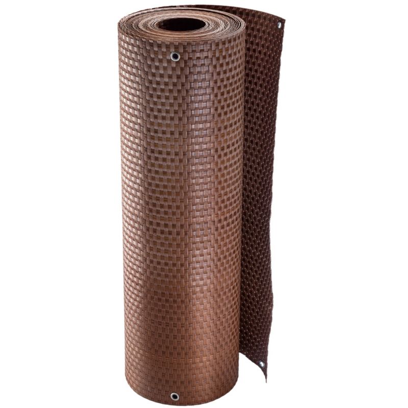 Balkonskærm KADAX teknorattan måtte 0,9x3 m