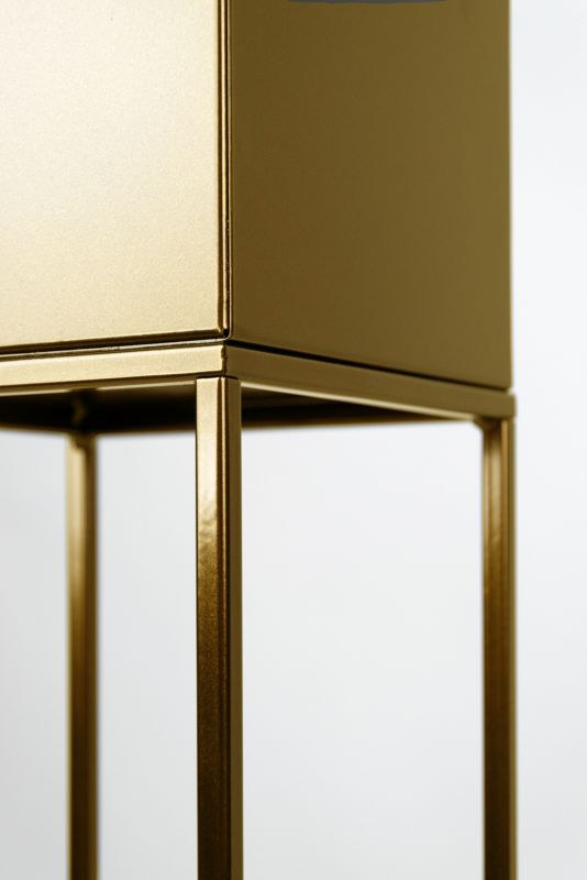 Your Loft Design Gold Lorient M plantepotteovertræk 19x19x67 cm, 1 stk.