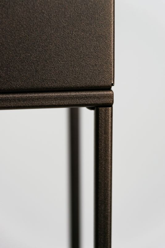 Your Loft Design patineret kobber plantepottecover Lorient S 19x19x47 cm, 1 stk.