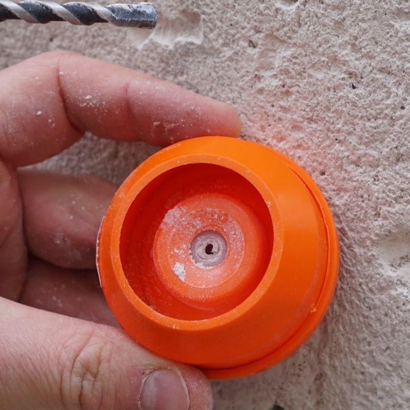 Støvbeskyttelse til bor 4 - 8 mm wolfcraft 2900000