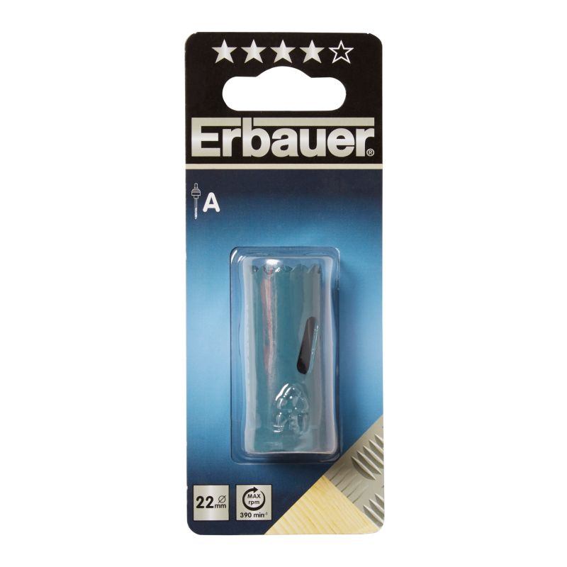 Bimetal hulsave Erbauer 22 mm