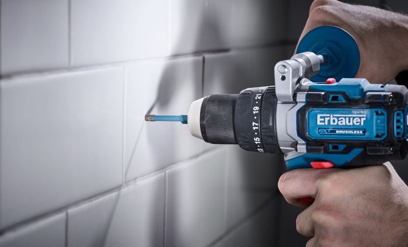 Diamantboremaskine Erbauer HEX 6 mm