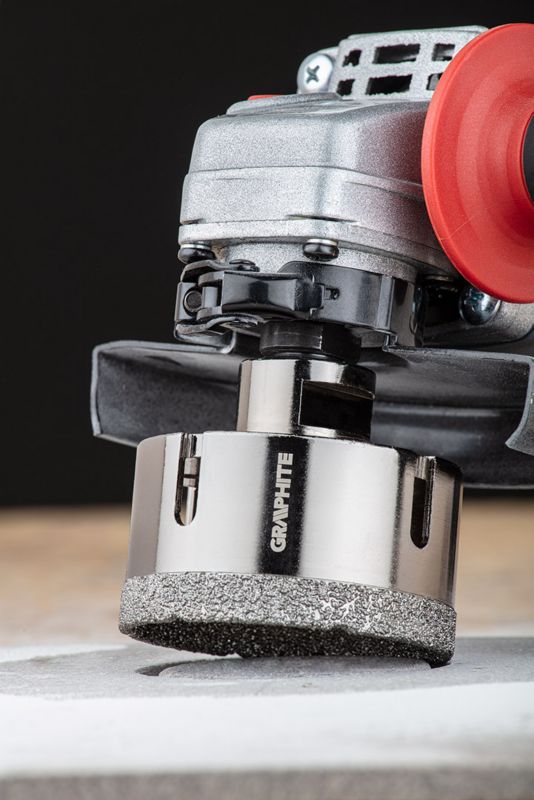 Diamantkernebor GRAPHITE 83 mm med M14-gevind, 1 stk.