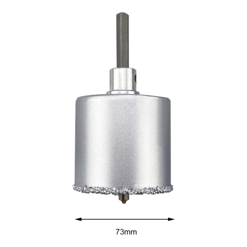 Hulsave med hårdmetalspids Mac Allister HEX 73 mm