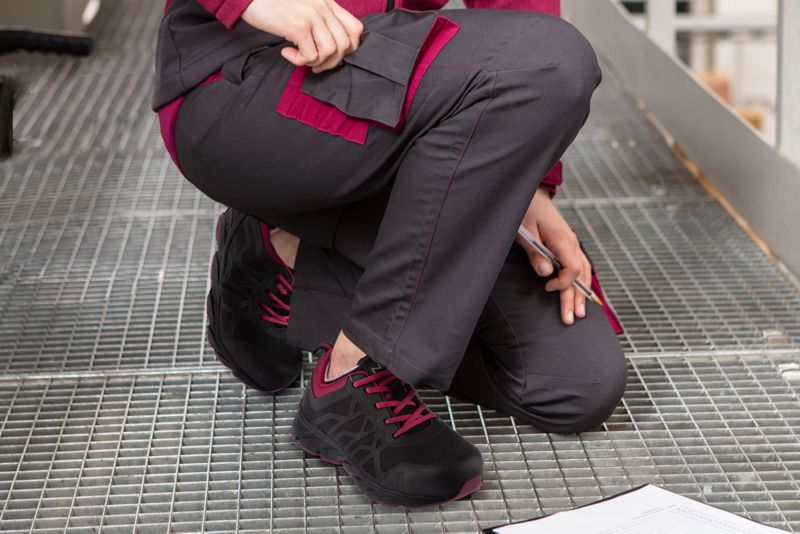 Damesikkerhedssko NEO TOOLS halvhøje str. 41 sorte 1 par