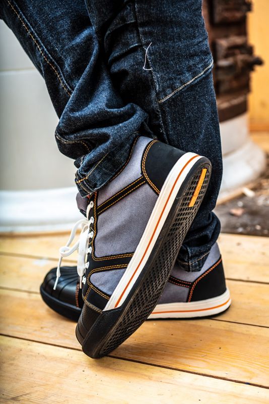 NEO TOOLS arbejdssko i størrelse 39, grå-sort, 1 par