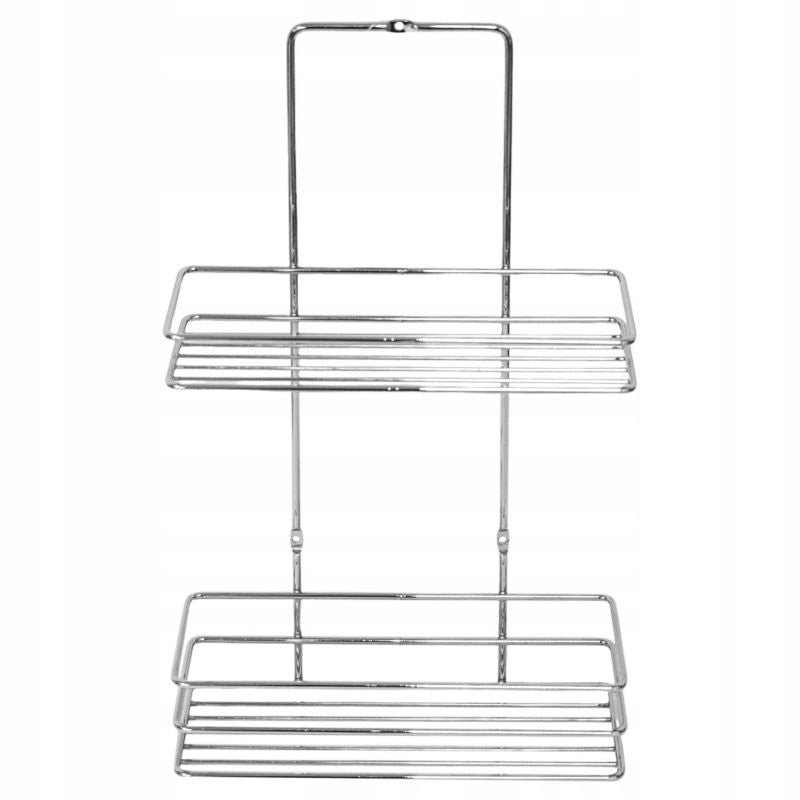 Sepio badeværelseshylde i sølvtråd, 1 stk.