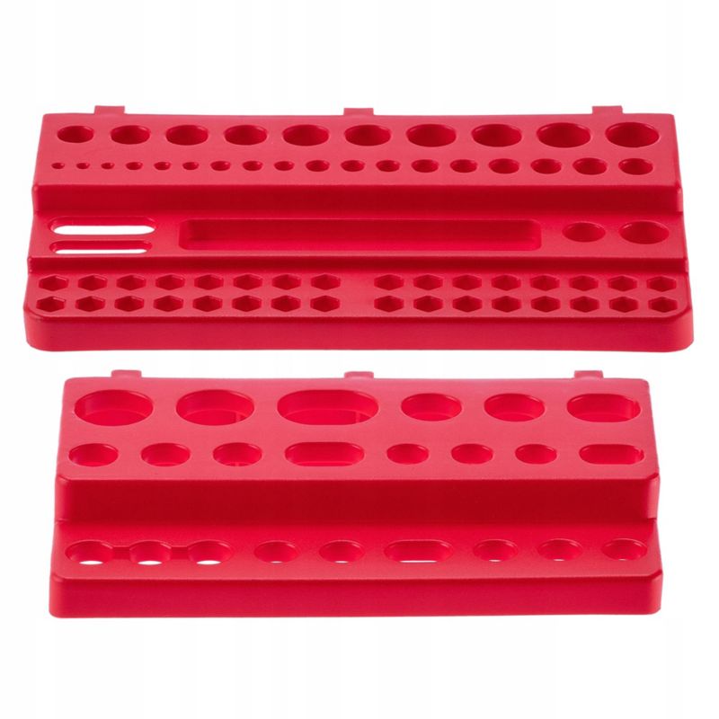 KADAX værktøjshylde til værktøjstavle med 2 rum til skruetrækkere og bor