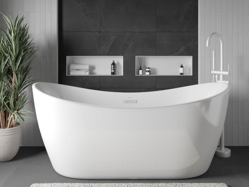 Indbygget hylde Mexen X-Wall-NR hvid 60 x 20 cm 1 stk.