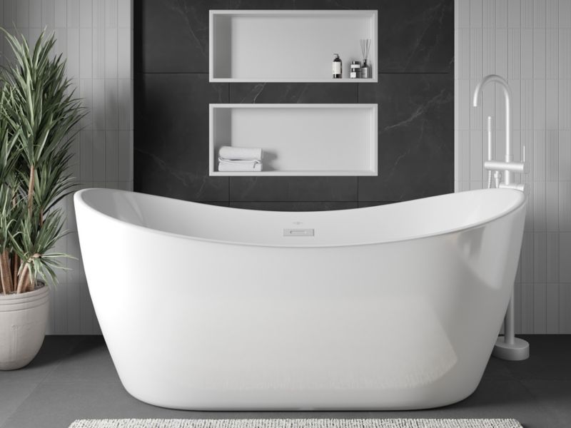 Indbygget hylde Mexen X-Wall-R hvid 75 x 30 cm 1 stk.