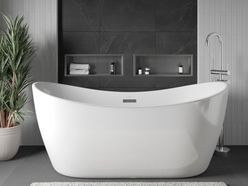 Indbygget hylde Mexen X-Wall-R inox 60 x 20 cm, 1 stk.