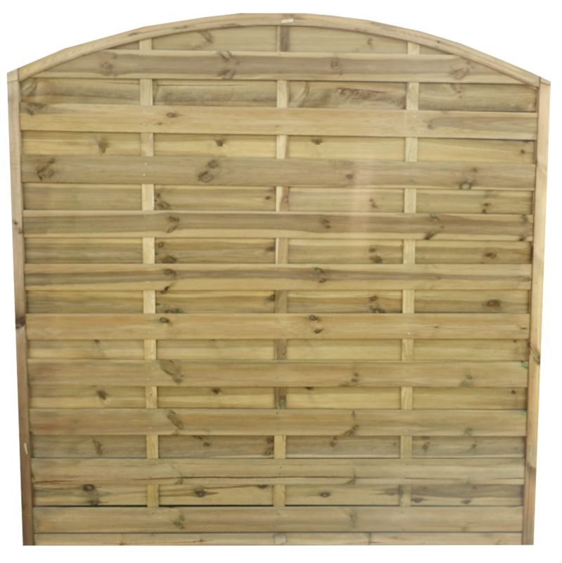 Lamelhegn med bue Roma 180x180/160 cm 1 stk.