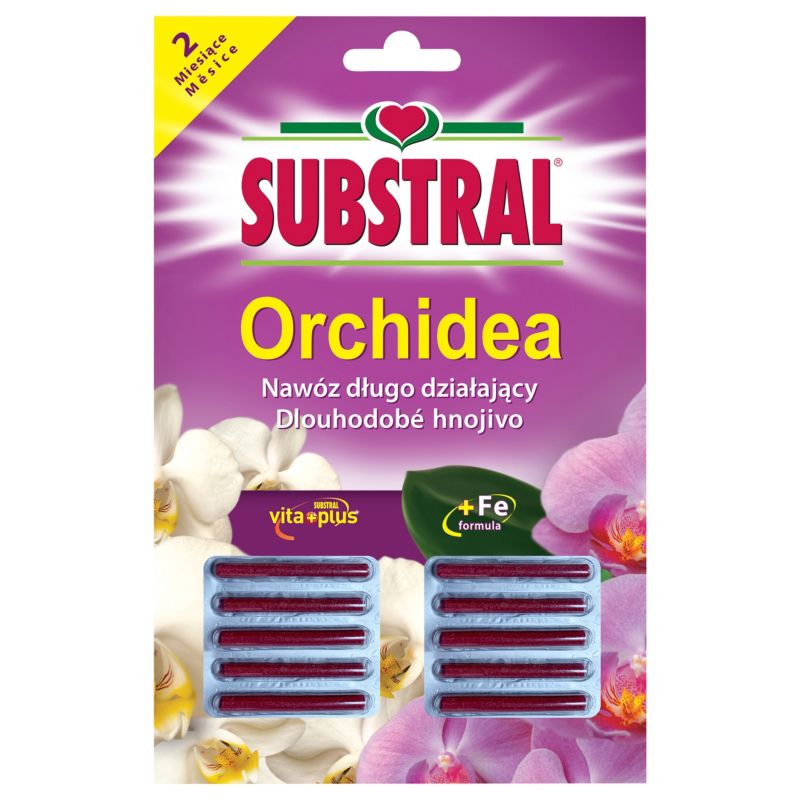 Gødningspinde til orkideer Substral 10 stk.