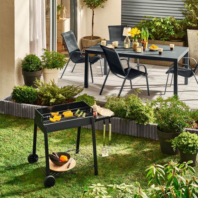 Bruk-Bet Duo Classic betonpalisade 25 x 10 x 6 cm grå