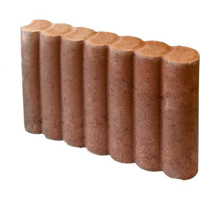 Bruk-Bet Line Classic palisade 33,5 x 25 x 6 cm rød