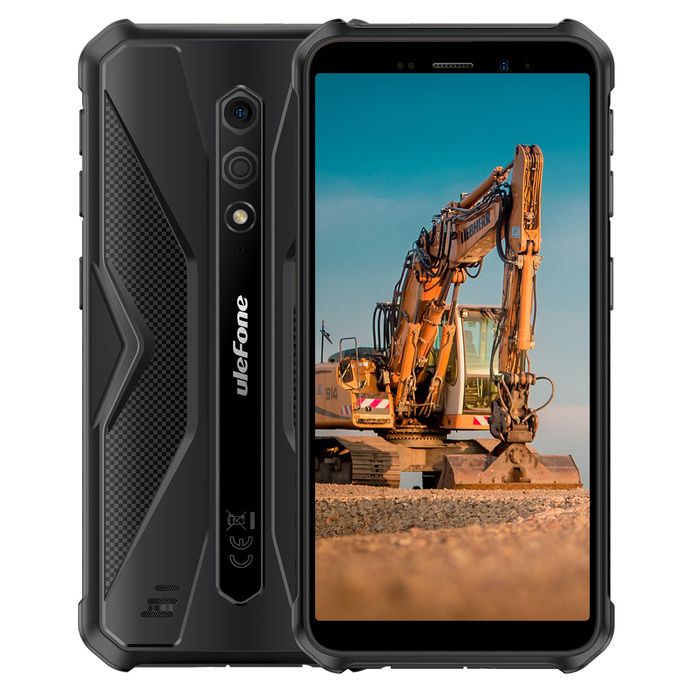 Robust smartphone Ulefone Armor X12 3GB/32GB sort - 1 stk.