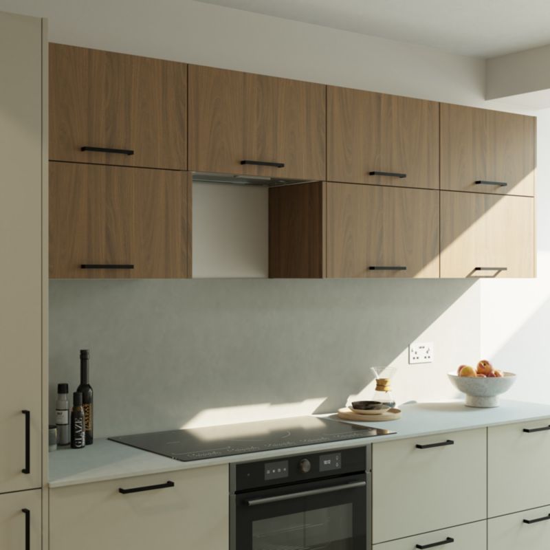 Endepanel til Levanna køkkenskab 36 x 96 cm valnød