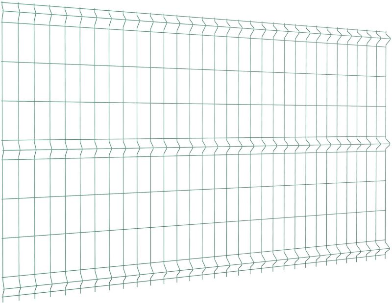 Panelhegn 153 x 250 cm med maske 8 x 20 cm og tråd 3,1 mm i grøn
